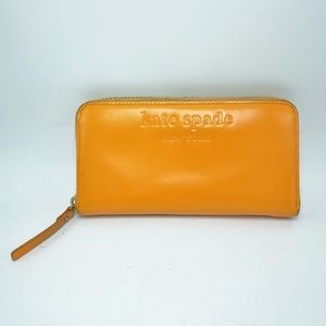 Kate Spade Zip Around Continental Wristlet Wallet